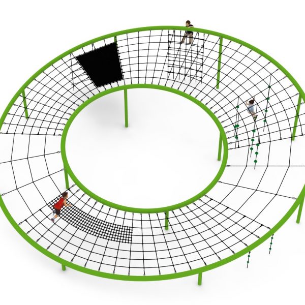 structure tubulaire de jeu lupi pour aire de jeux exterieure