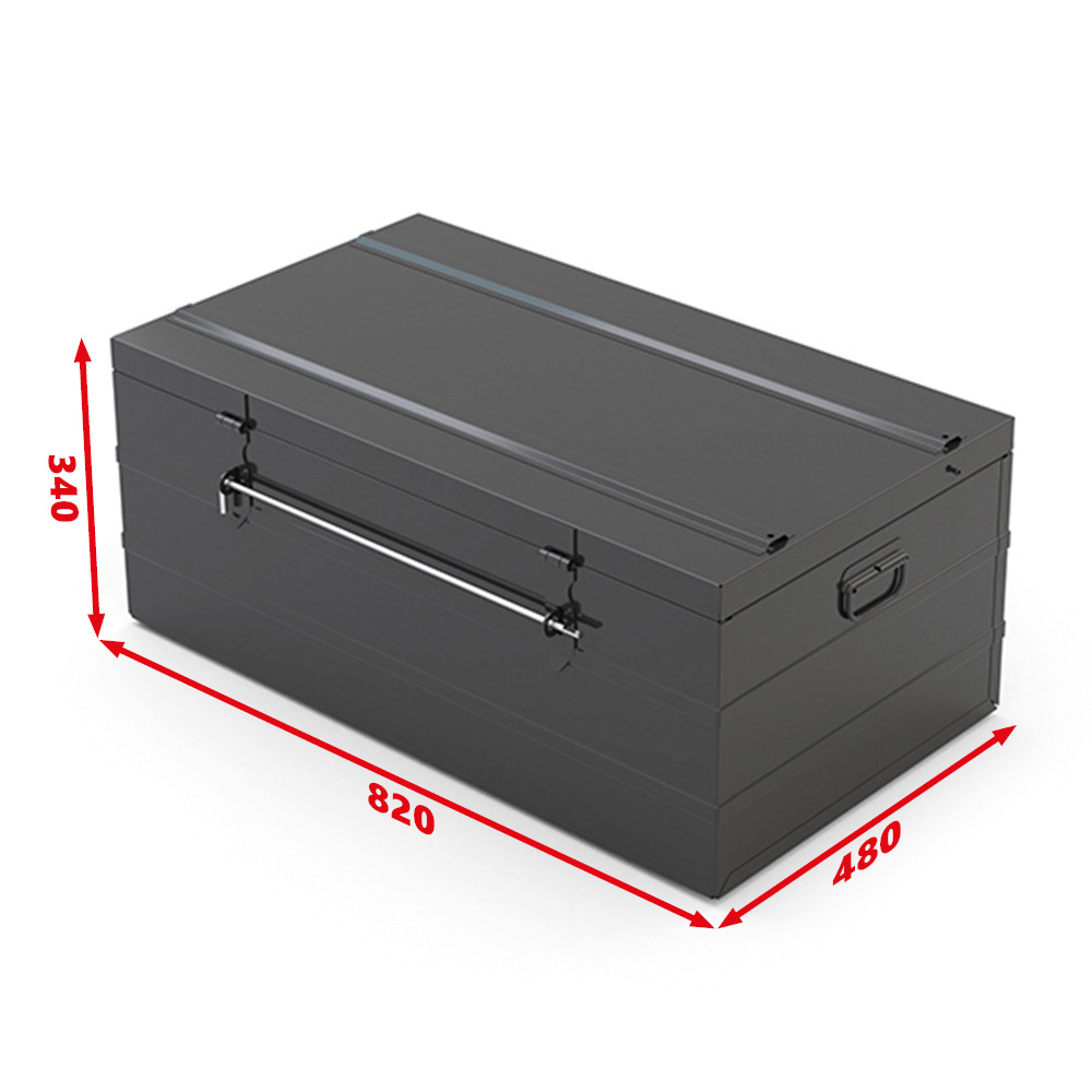 Malle de rangement métallique 115 L – 800 x 450 x 320 mm (CAN800)