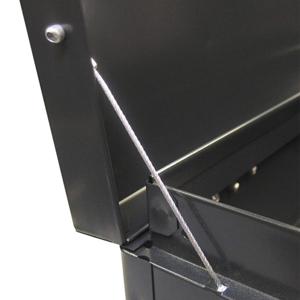 Malle de rangement métallique 305 L – 1100 x 620 x 450 mm (CAN1100)