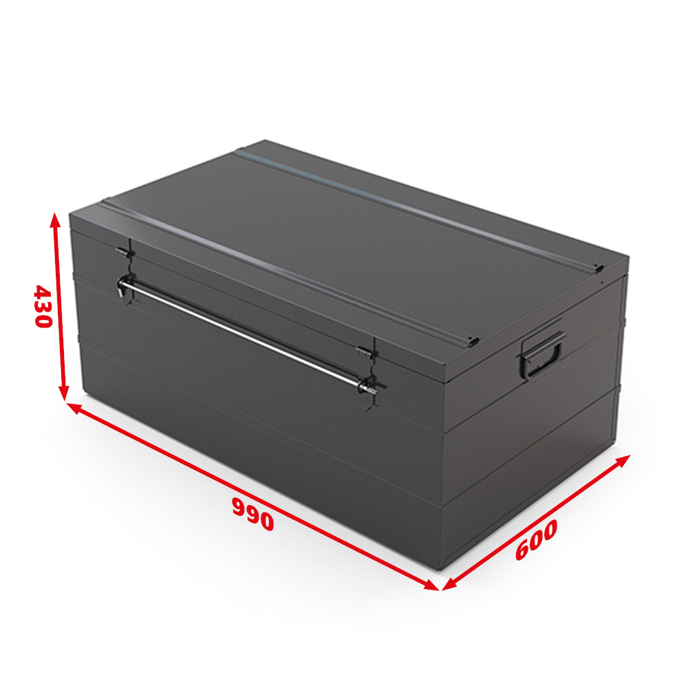 Malle de rangement métallique 225 L – 970 x 570 x 410 mm (CAN970)
