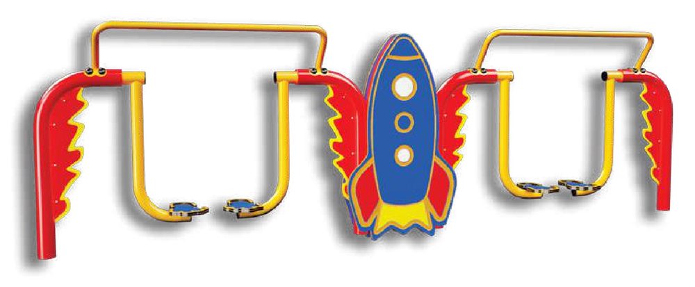 Marcheur Fusée pour enfant Rocket Runner 2 postes