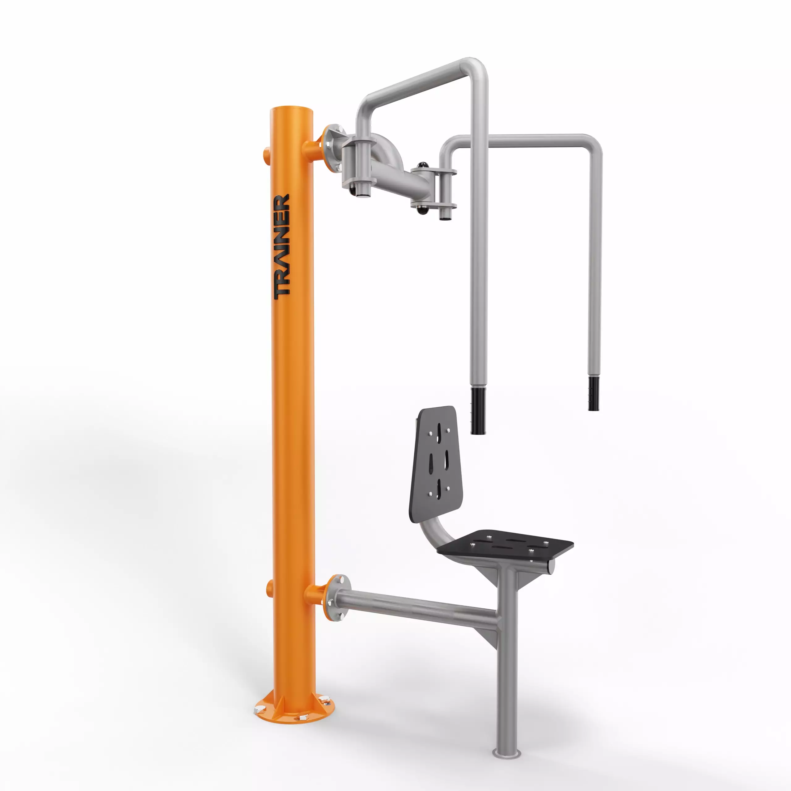 TRAINER Papillon Steel4Fit - appareil de fitness exterieur