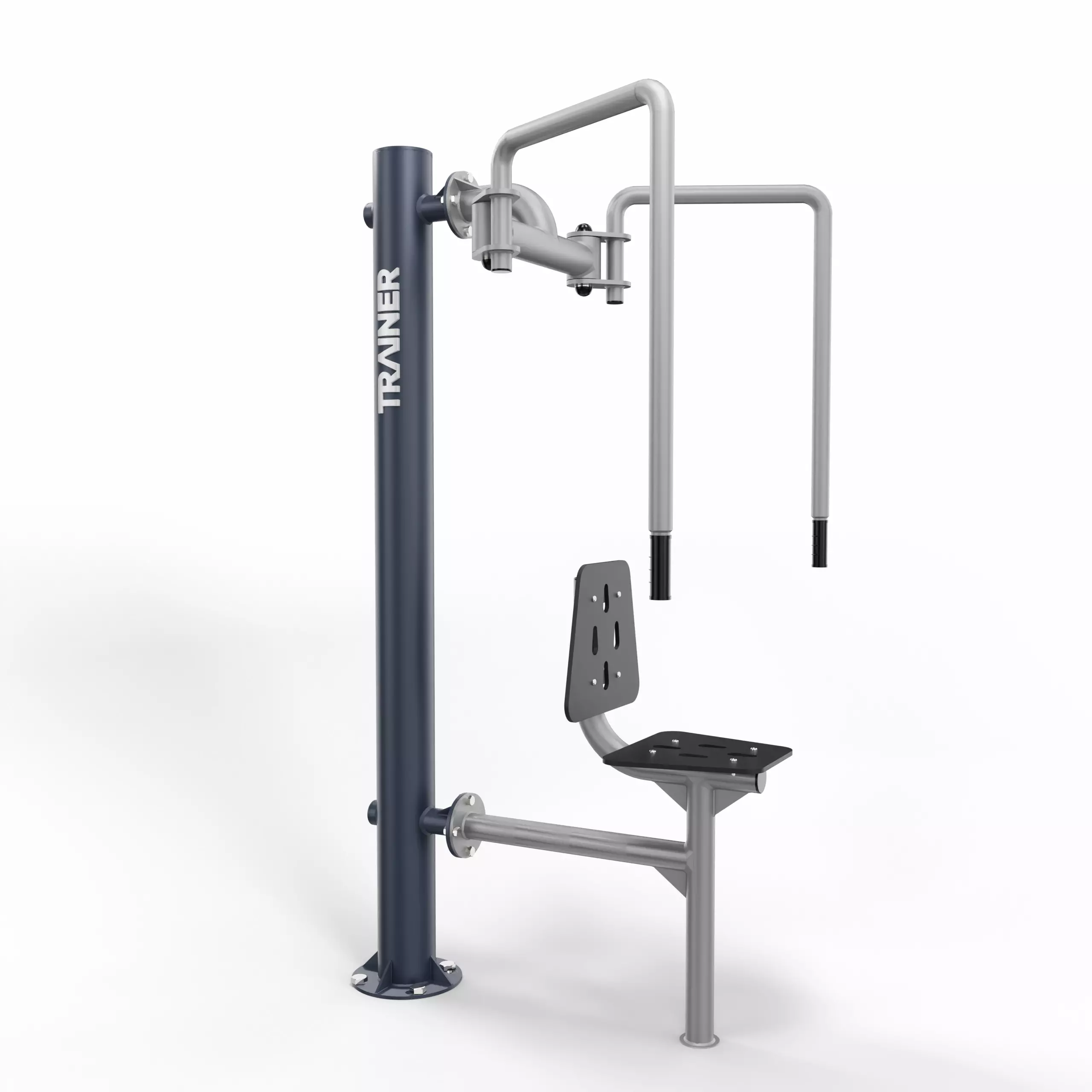TRAINER Papillon Steel4Fit - appareil de fitness exterieur