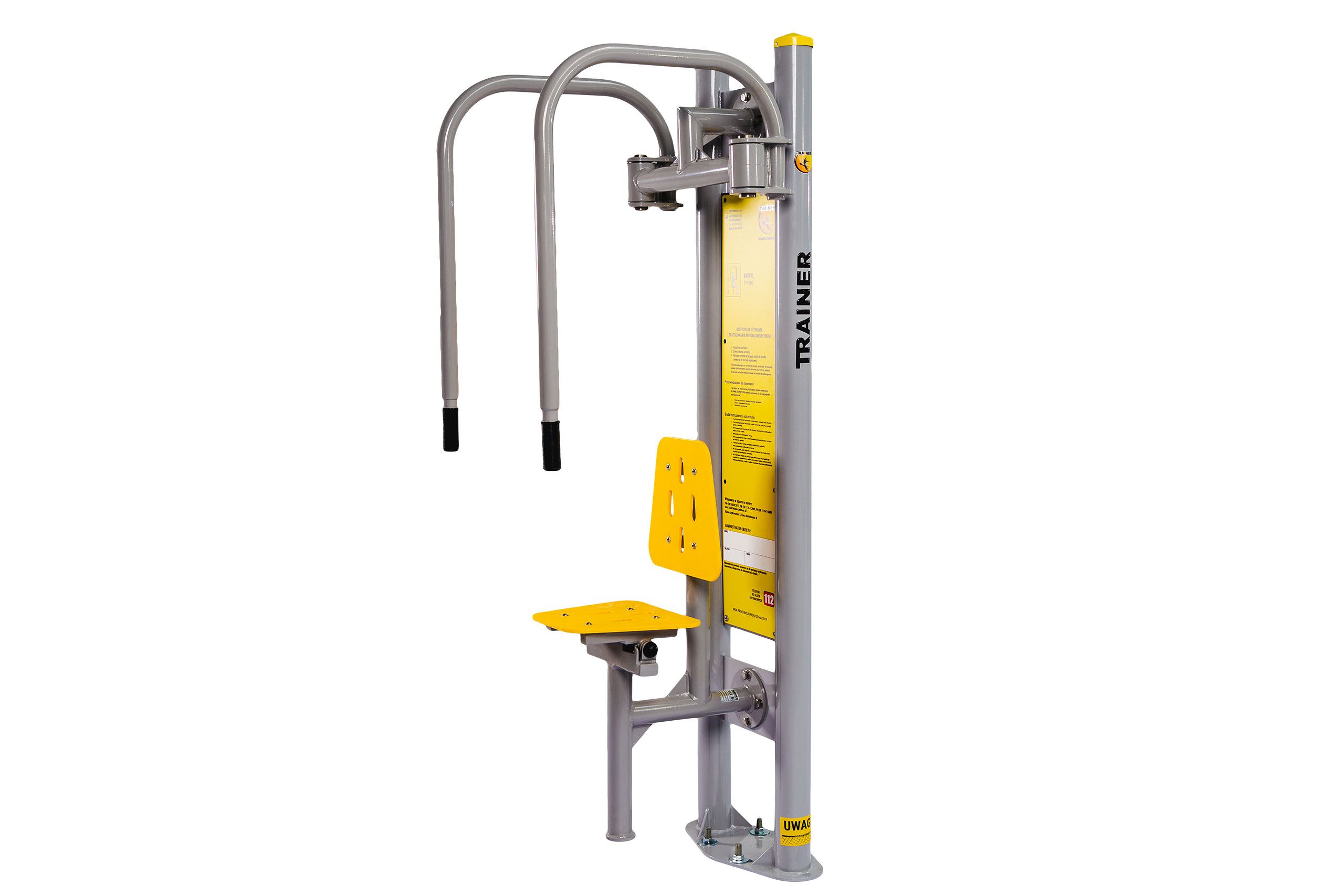 TRAINER Papillon avec pylone - appareil de fitness exterieur