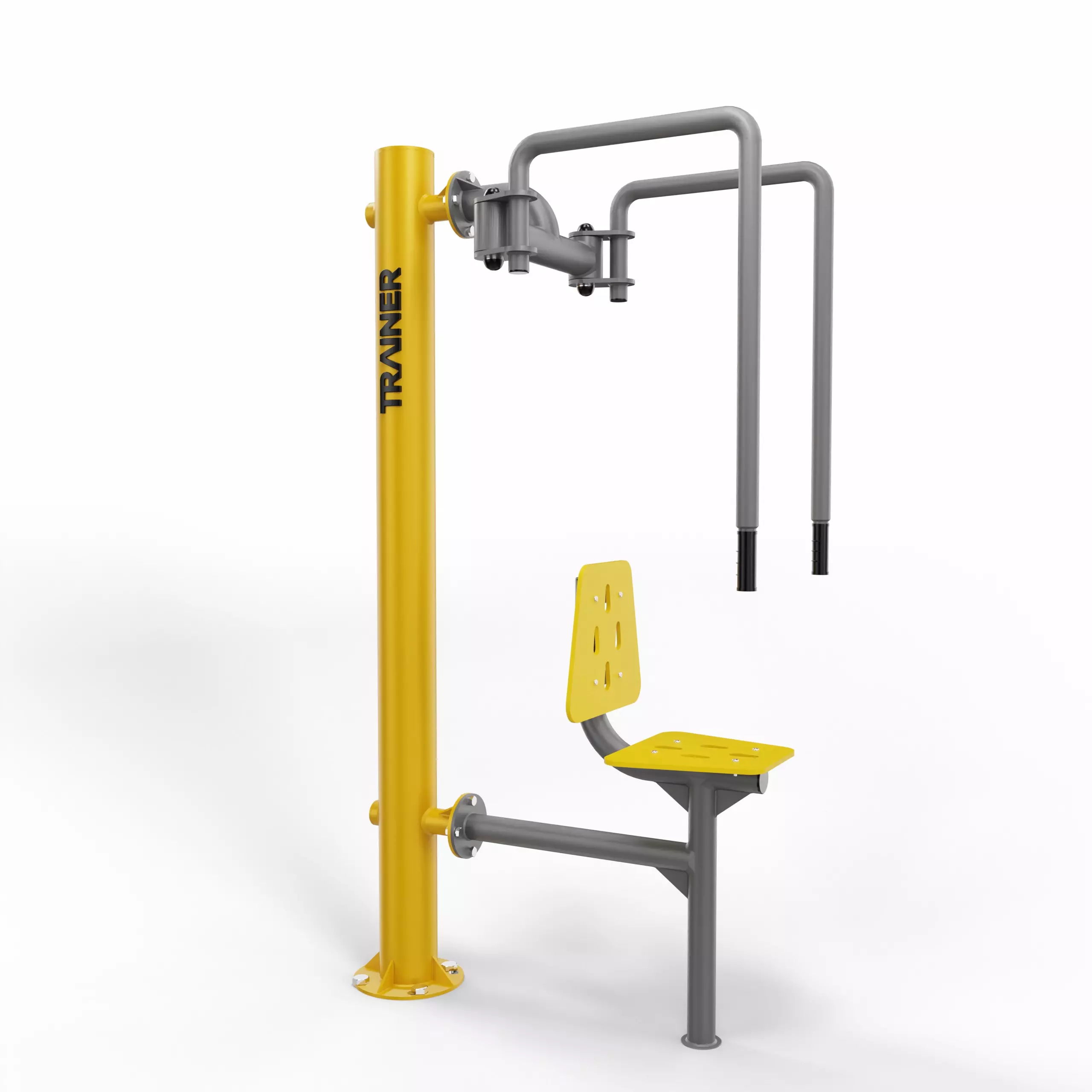 TRAINER Papillon Revers Steel4Fit - appareil de fitness exterieur