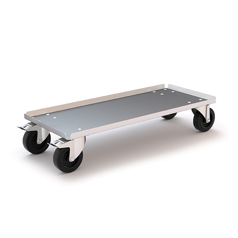 Plateau à roulettes 850 x 350 x 180 mm pour coffre de rangement (PRCR850)