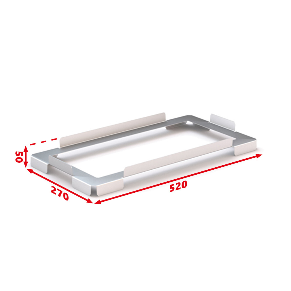 Plateau intermédiaire 520 x 270 x 50 mm pour coffre de rangement (PICR500)