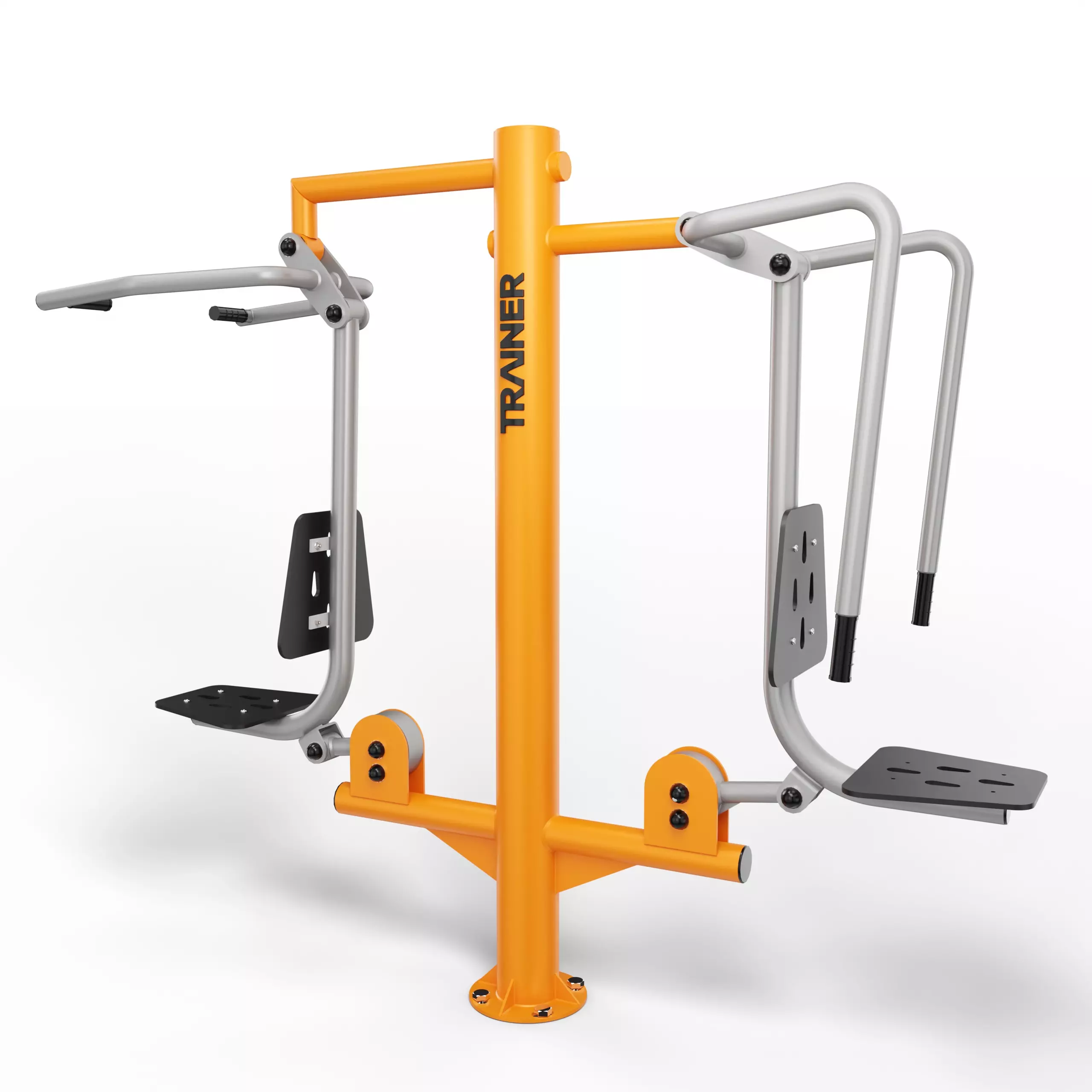 TRAINER Porteur Pousseur Steel4Fit - appareil de fitness exterieur