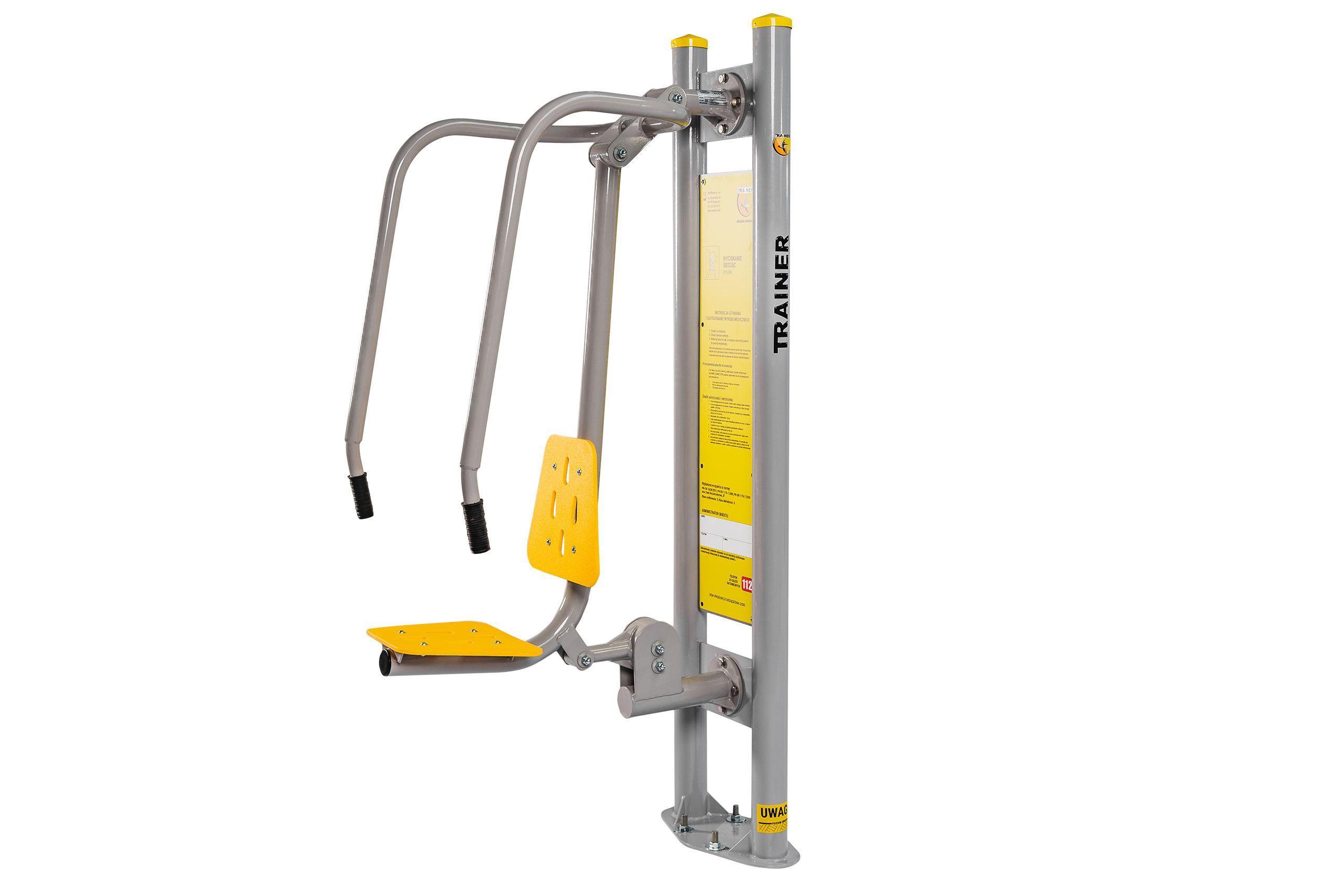 TRAINER Pousseur Steel4Fit - appareil de fitness exterieur