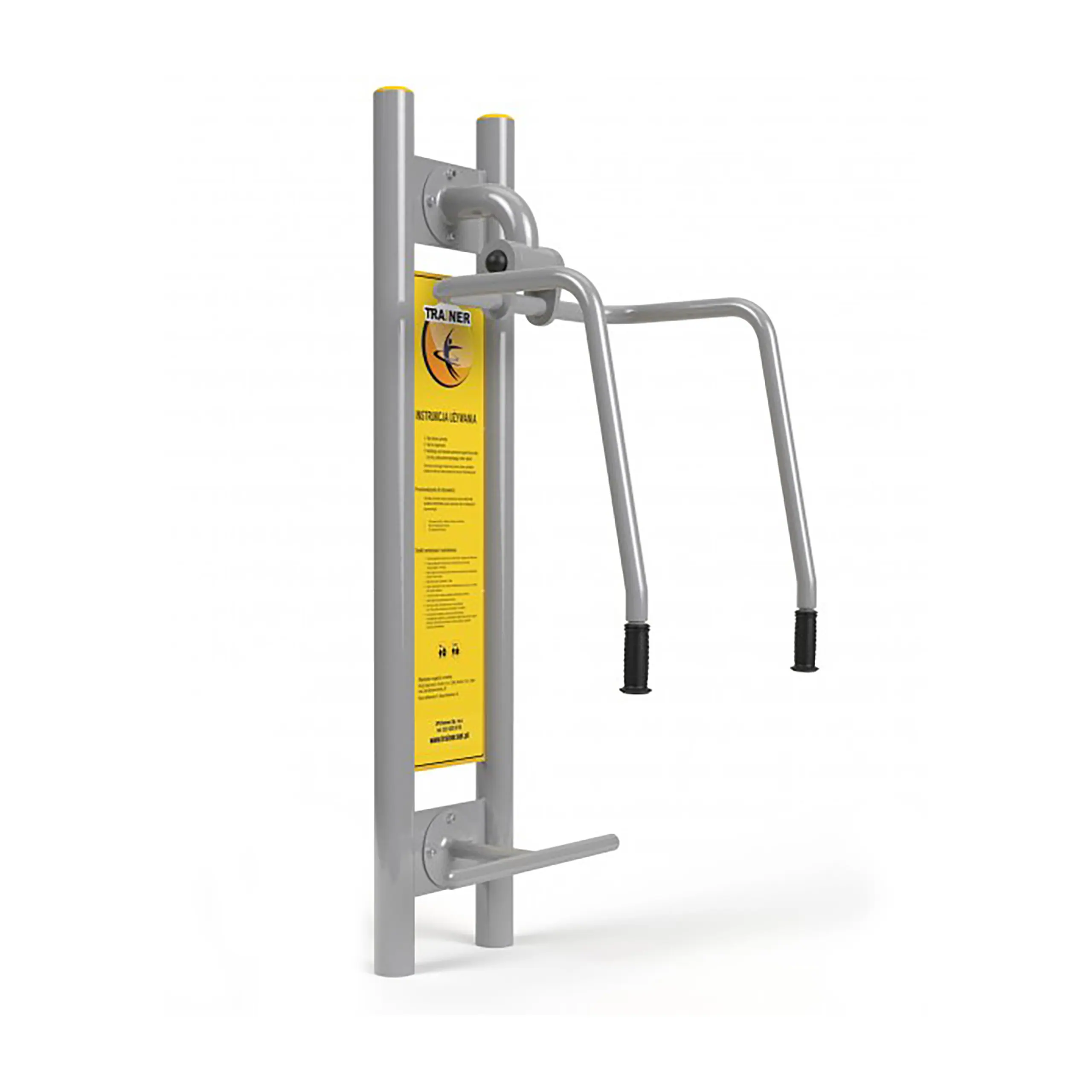 Gimnasio exterior accesible para personas con movilidad reducida