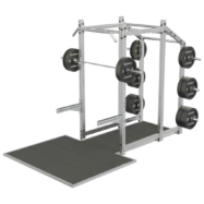 Power rack cross competition extérieur inox avec plateforme