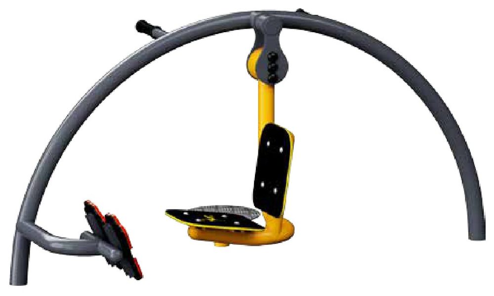 Presse à cuisses et twister pour enfant