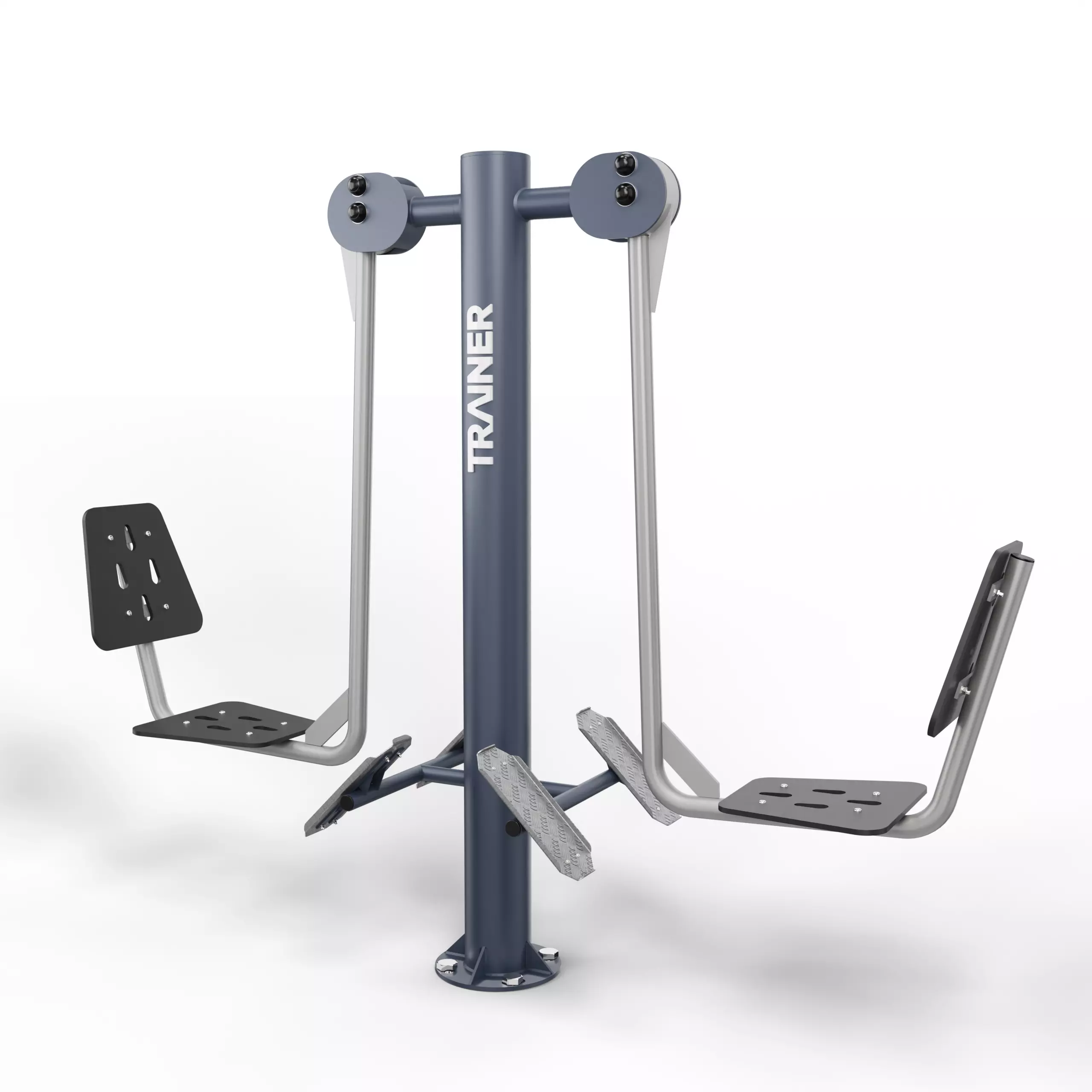 TRAINER Presse Quadriceps Double - appareil de fitness exterieur
