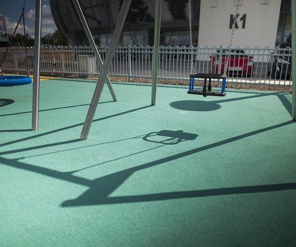 balancoire simple pour aire de jeux exterieure
