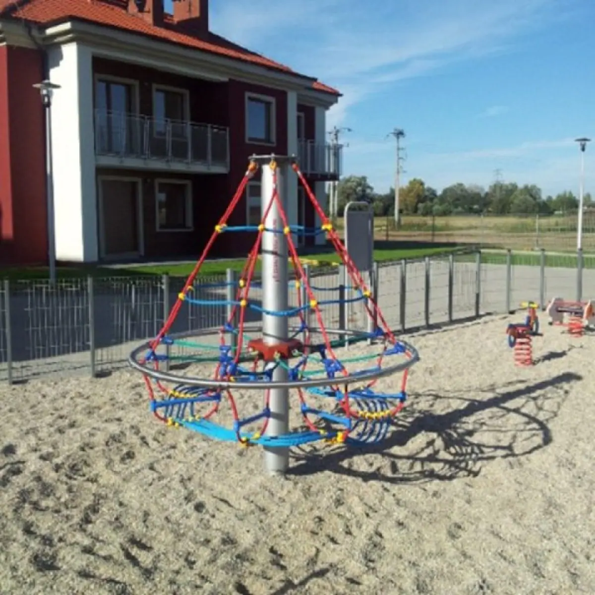 Rocket Roundabout with HDPE Deck