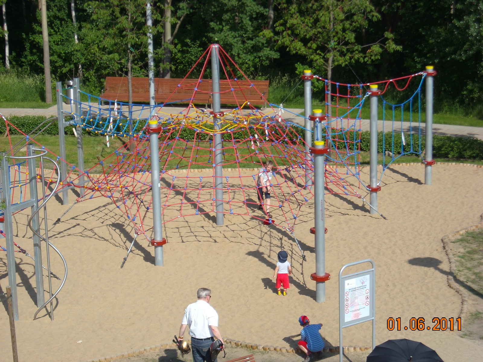pyramide de jeu en corde 4 m xl vue detaillee 5