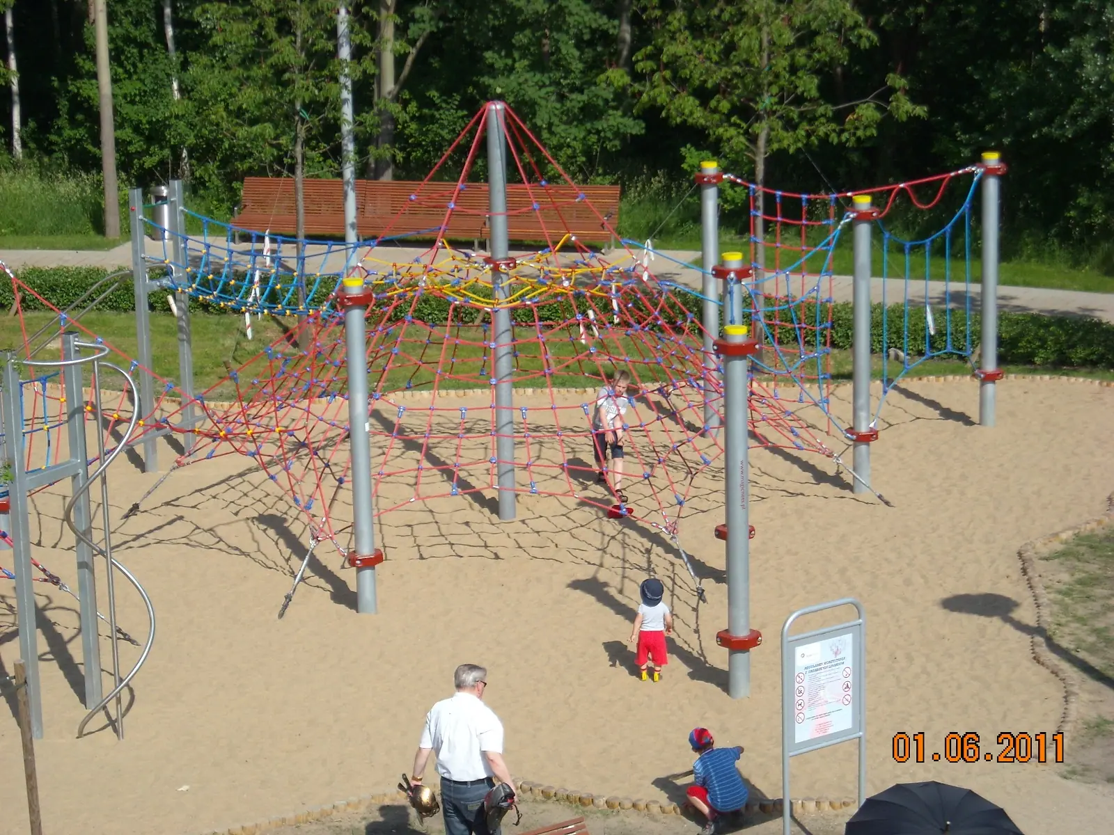 PHOBOS XL 4 m rope climbing pyramid