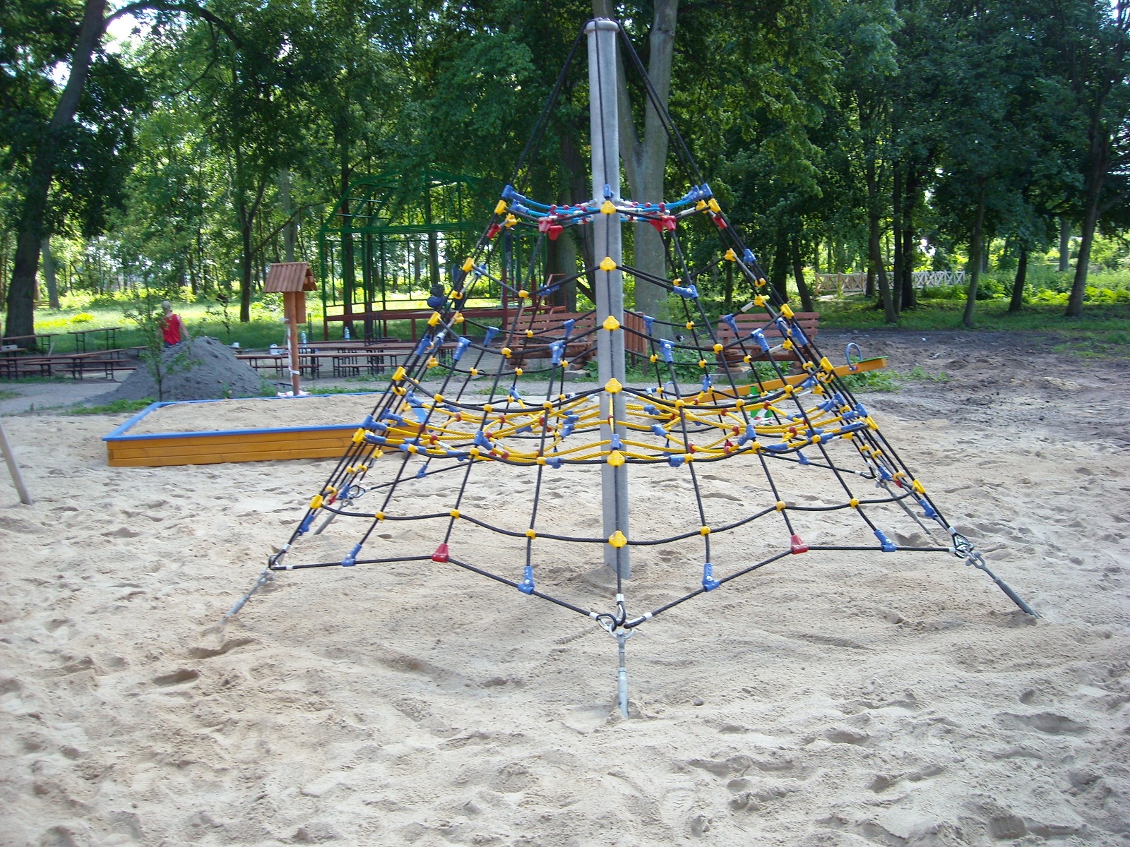 pyramide de jeu en corde 3 m vue detaillee 3