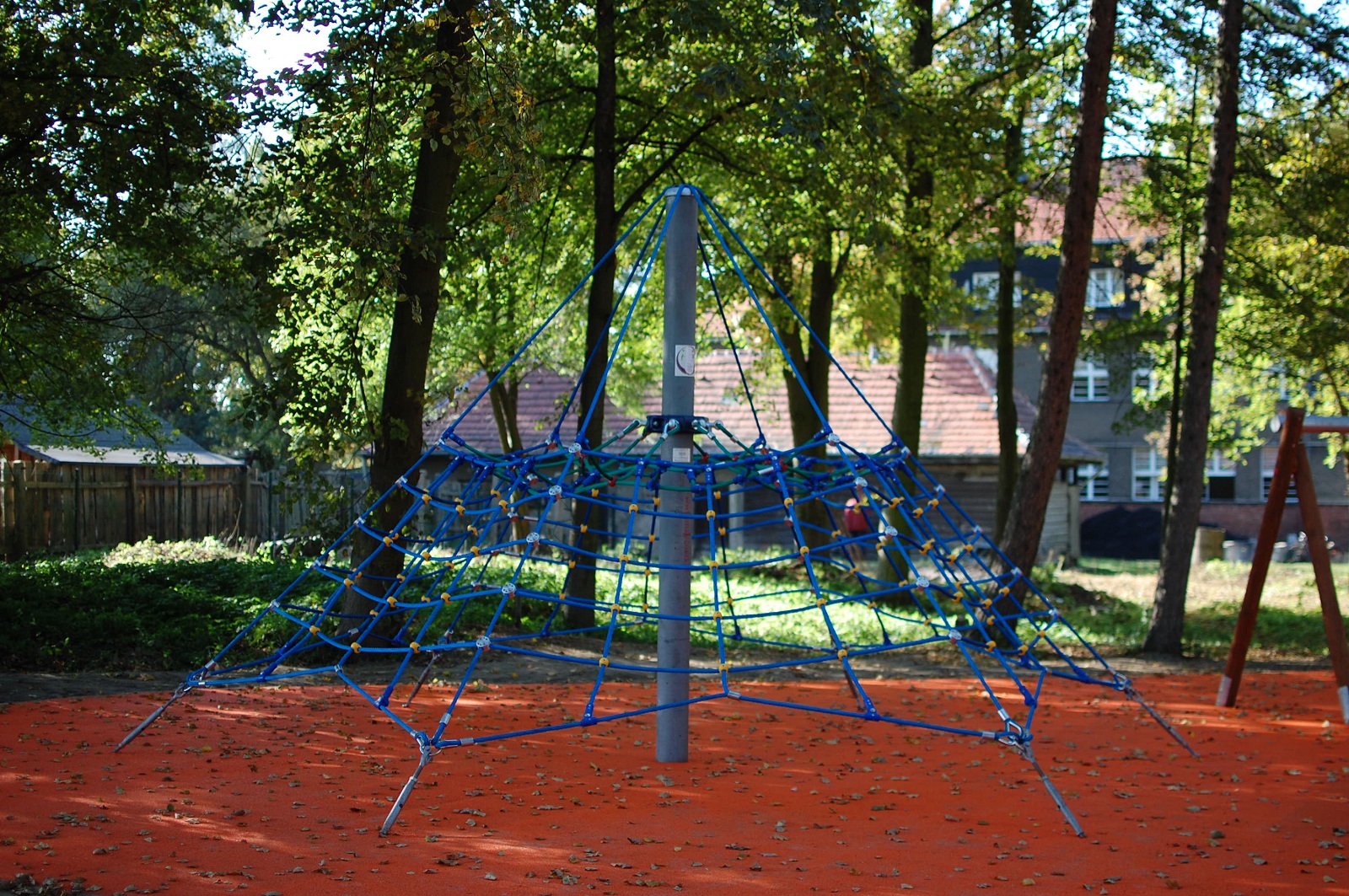 pyramide de jeu en corde 3 m pour aire de jeux exterieure