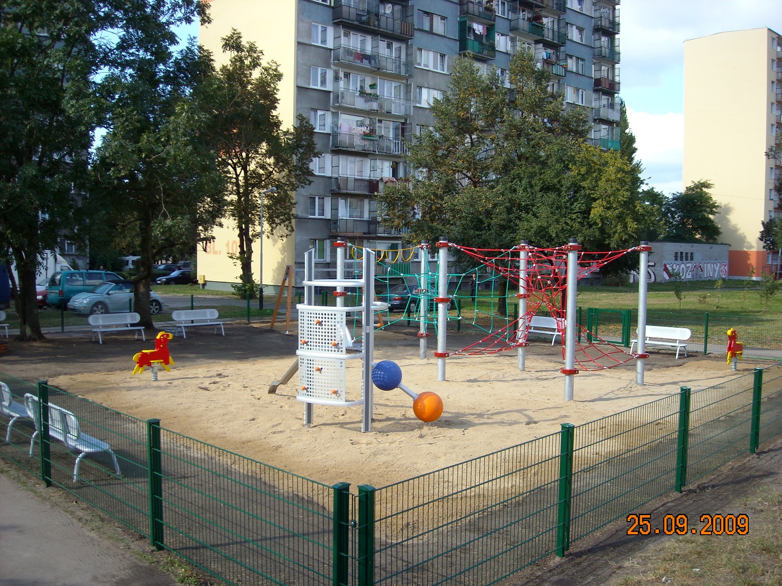 Revetement de sol en sable pour aire de jeux - vue 2