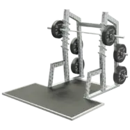 Rack à squat olympique extérieur inox