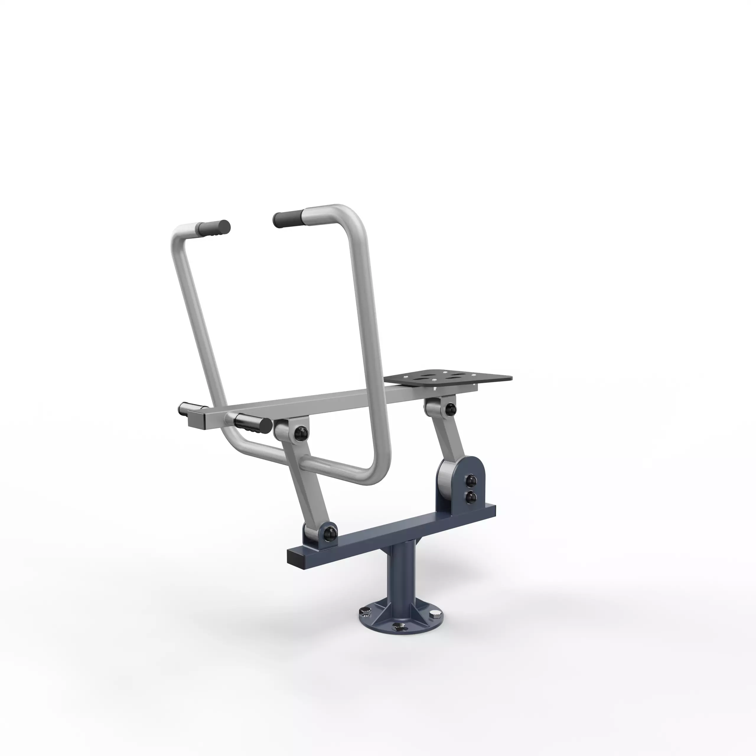 TRAINER Rameur Steel4Fit - appareil de fitness exterieur