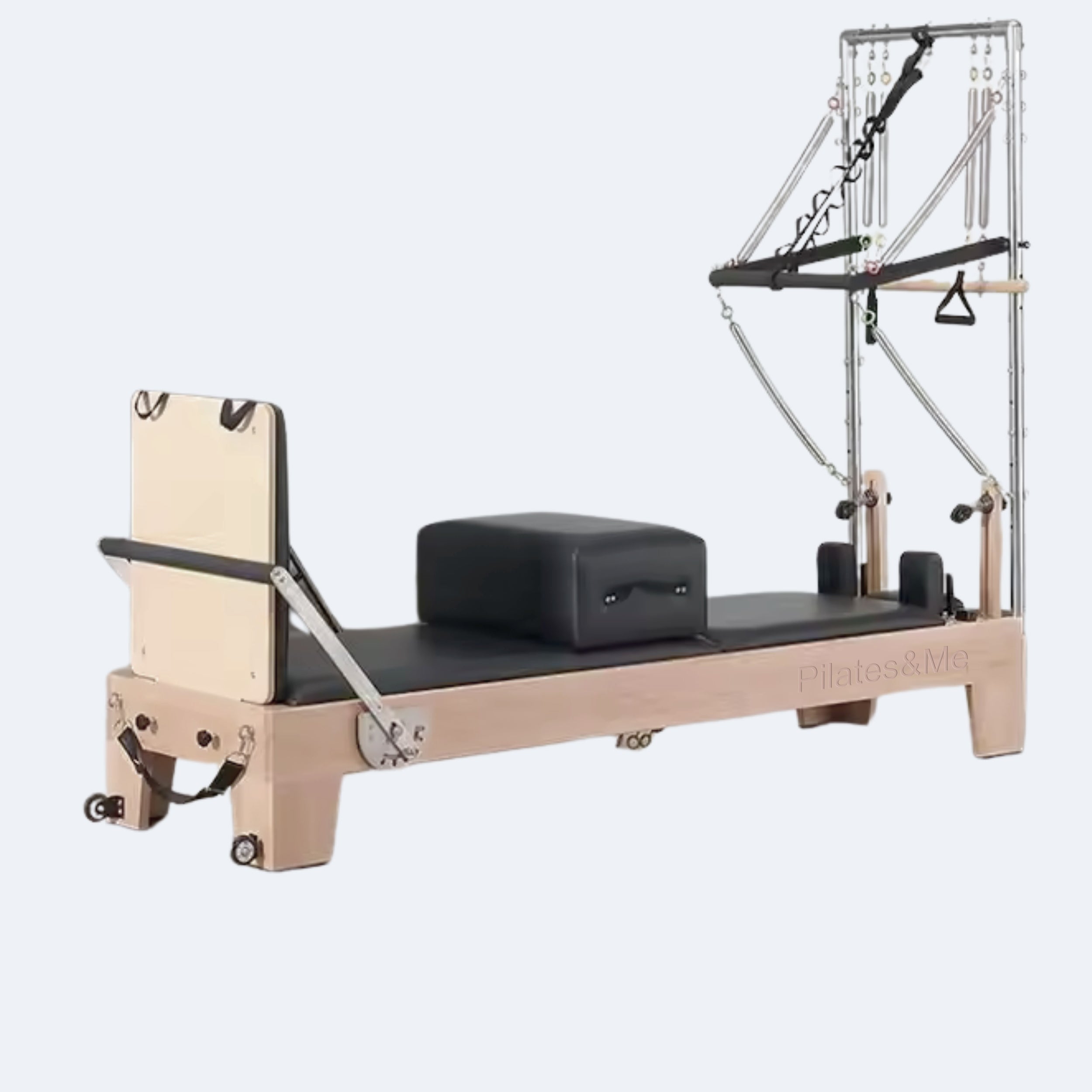 Reformer Pilates Essential avec tour demi-trapèze, vue 2