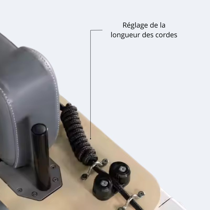 Reformer Pilates Flex pliable à châssis aluminium, vue 6