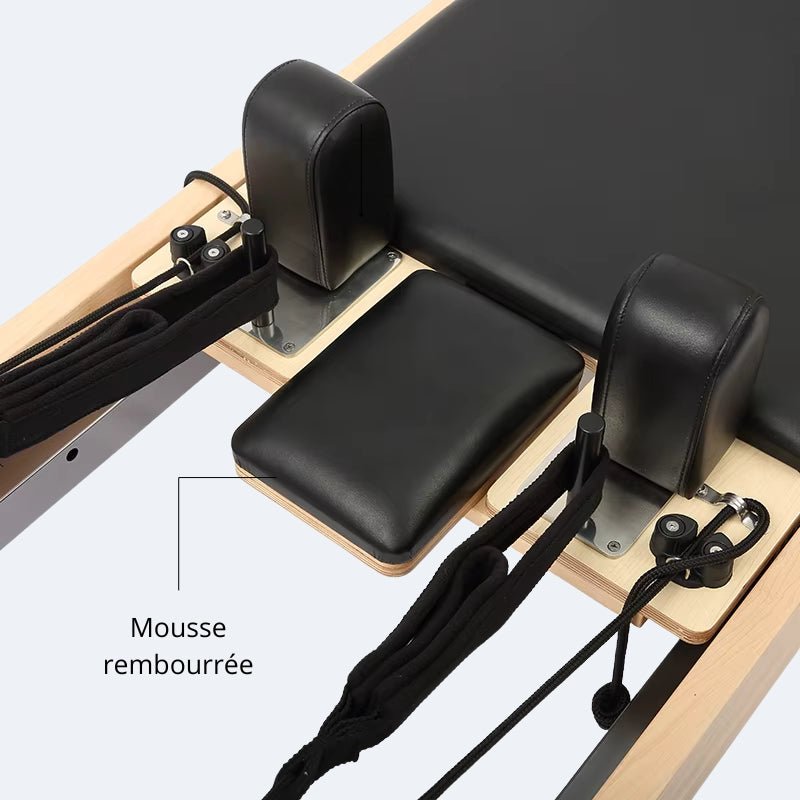 Reformer Pilates Flex pliable en érable massif, vue 2