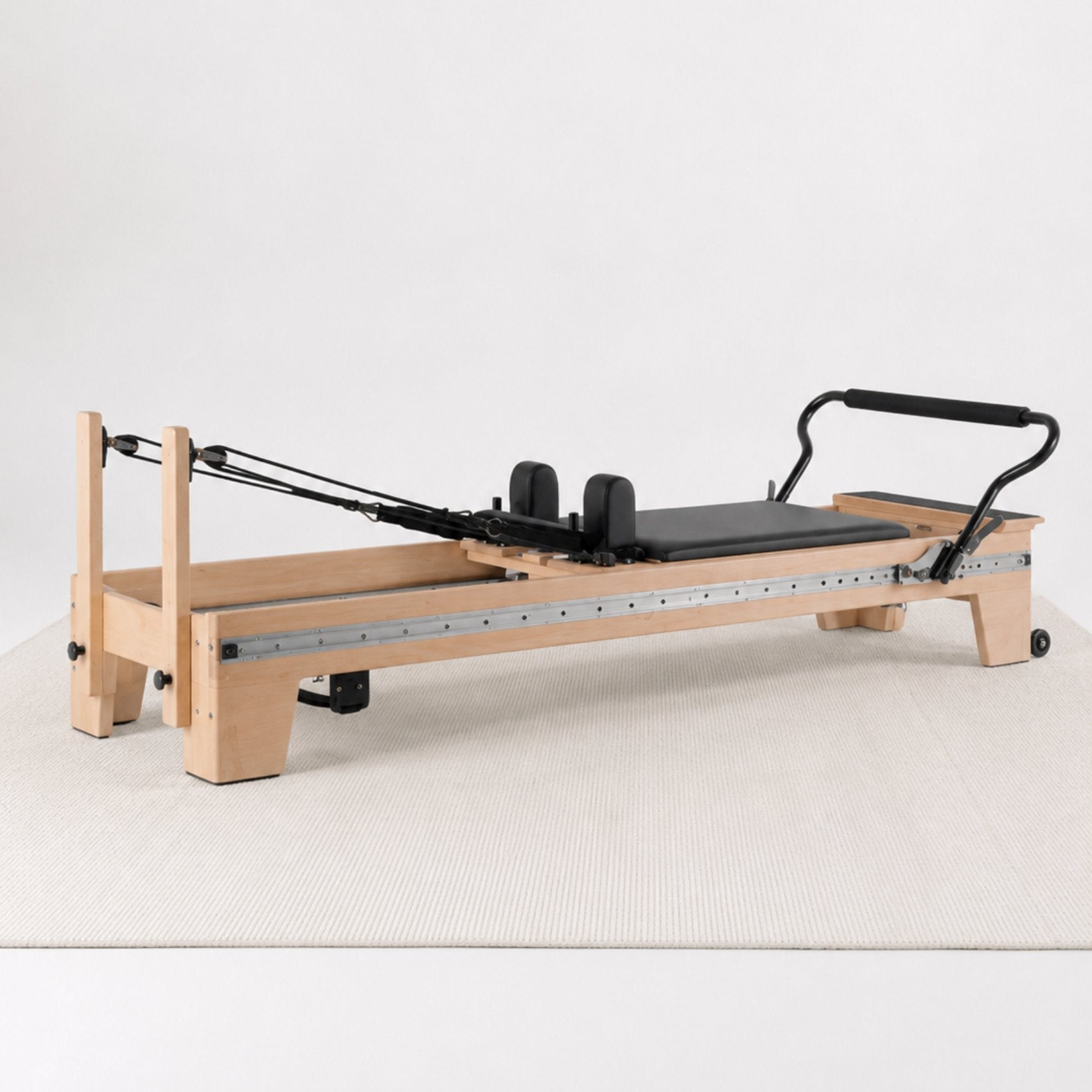 Reformer Pilates Track avec rail de glissière gradué, vue 1