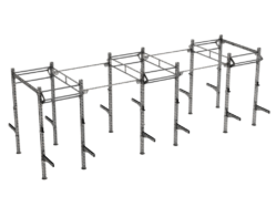 Rig cross competition extérieur inox 24 pieds