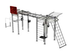 Rig fonctionnel extérieur inox luxe 8 postes Eye