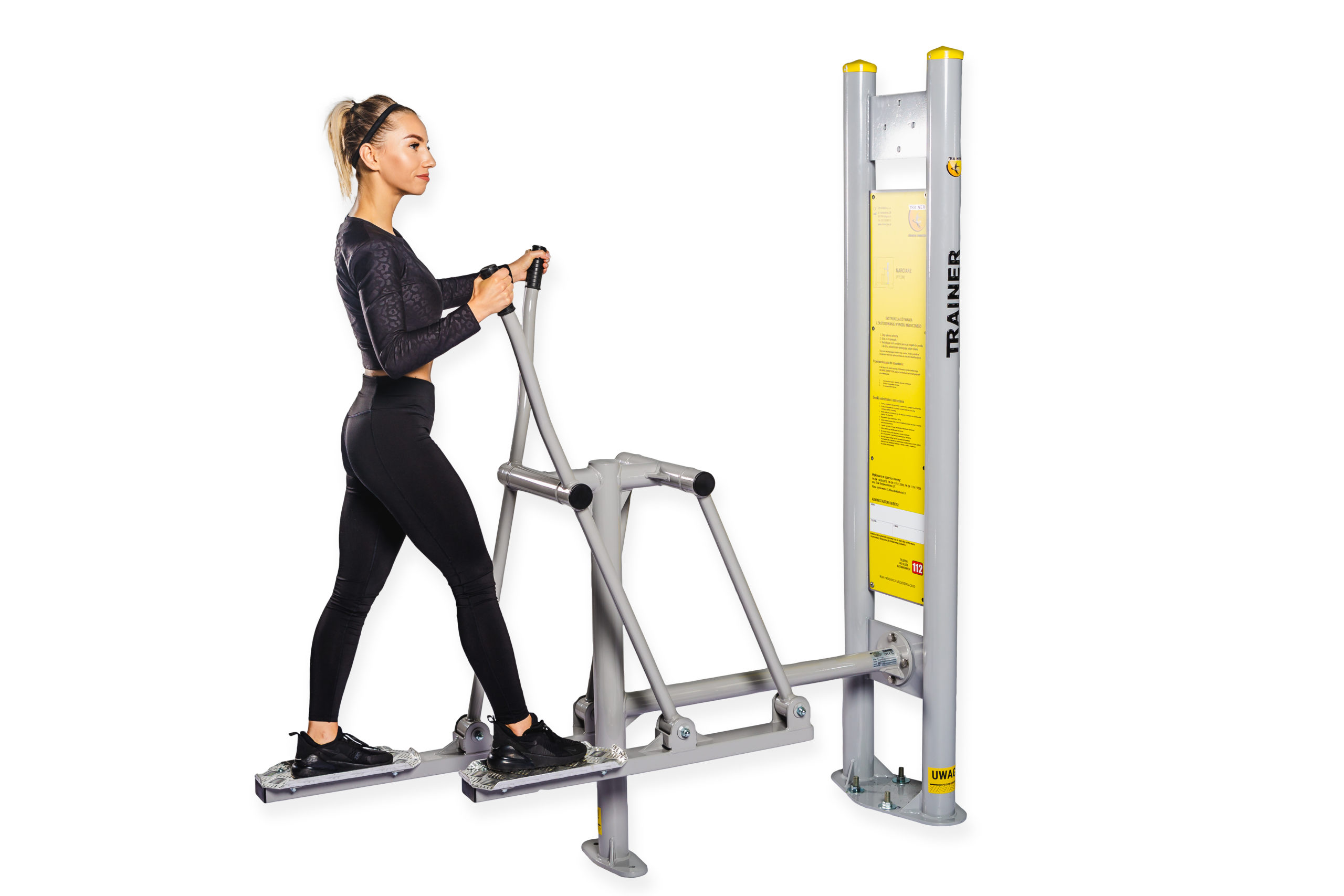 TRAINER Skieur de Fond Steel4Fit - appareil de fitness exterieur
