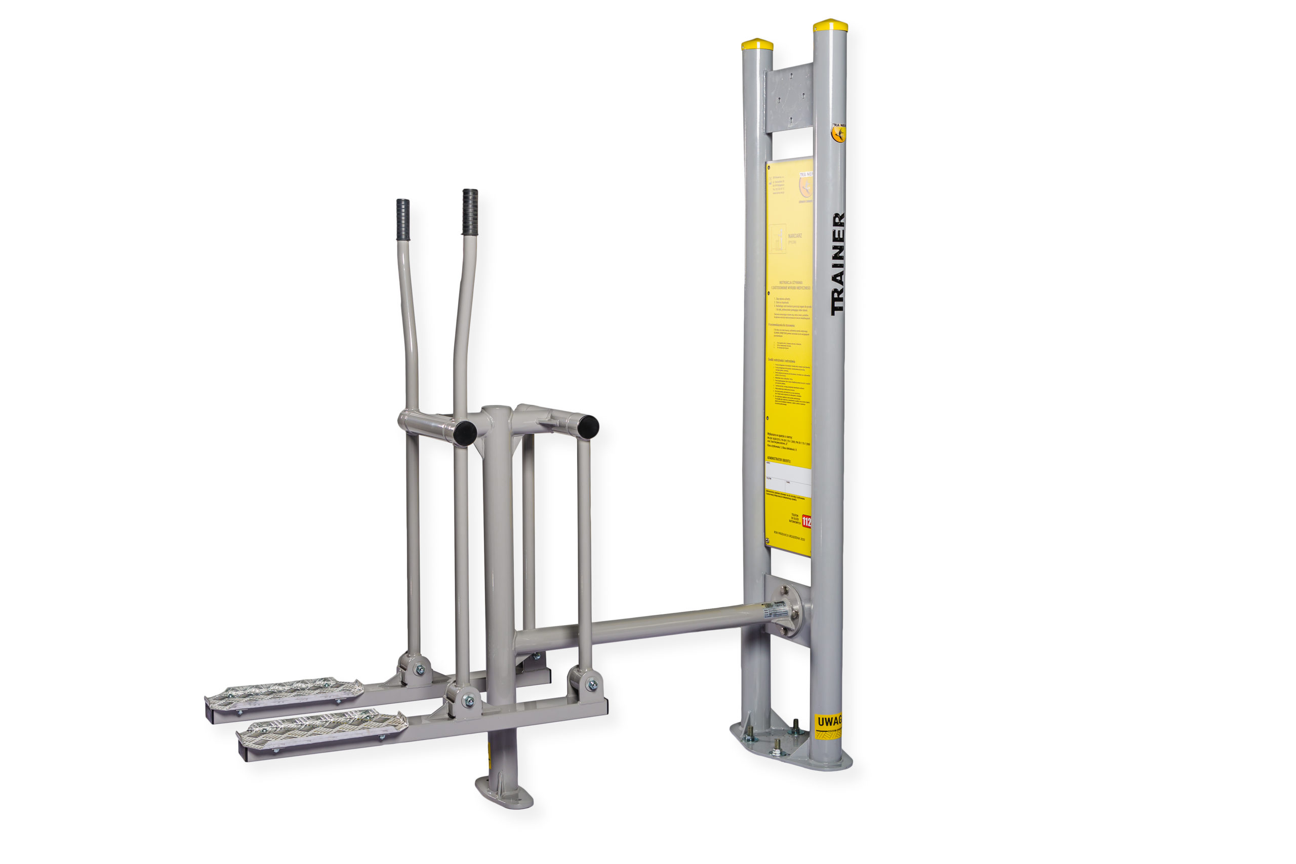 TRAINER Skieur de Fond Steel4Fit - appareil de fitness exterieur