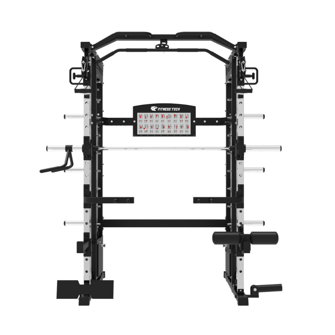Smith machine multipower F12 compacte – 2×60 kg