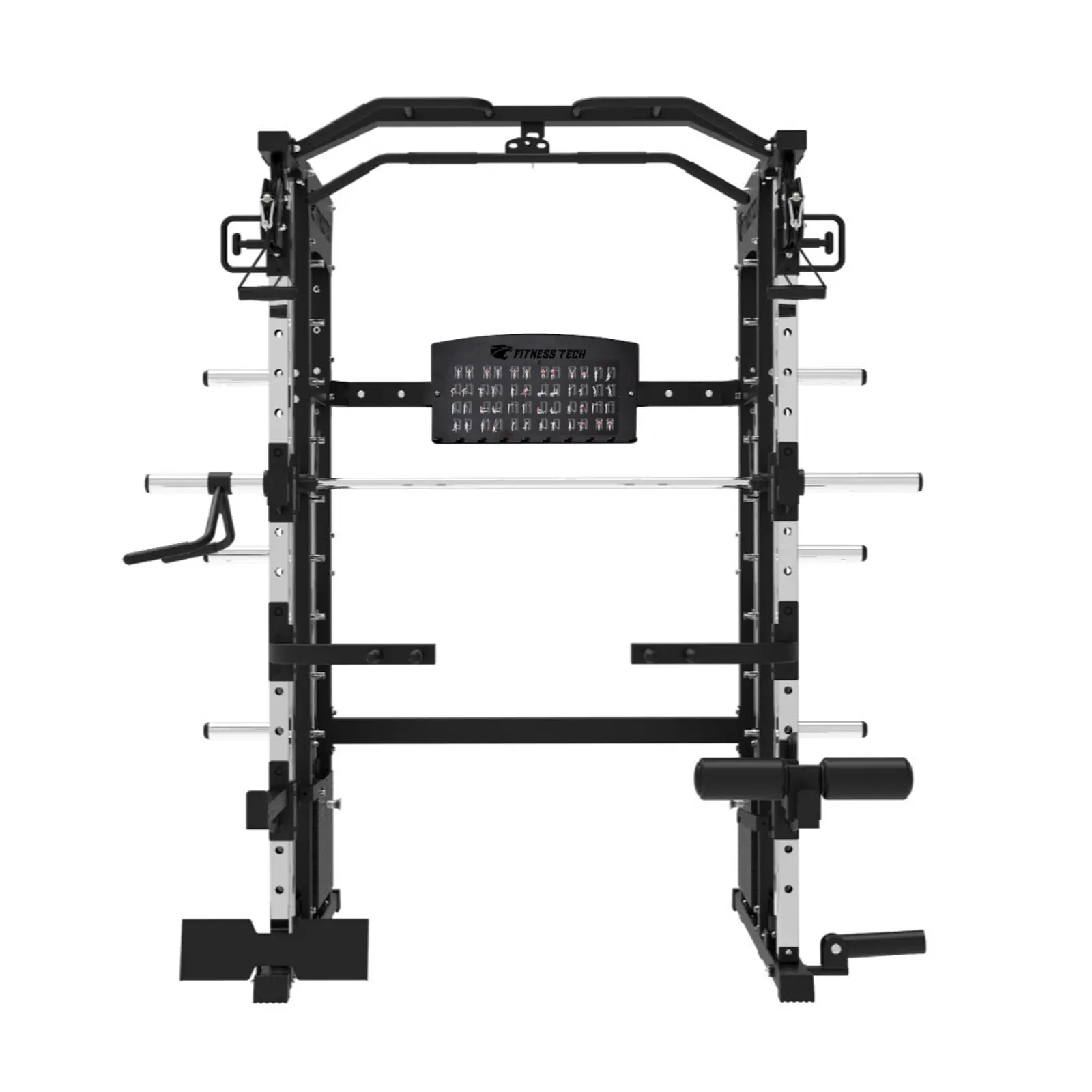 Smith machine multipower F20 – 2×100 kg – vue 2