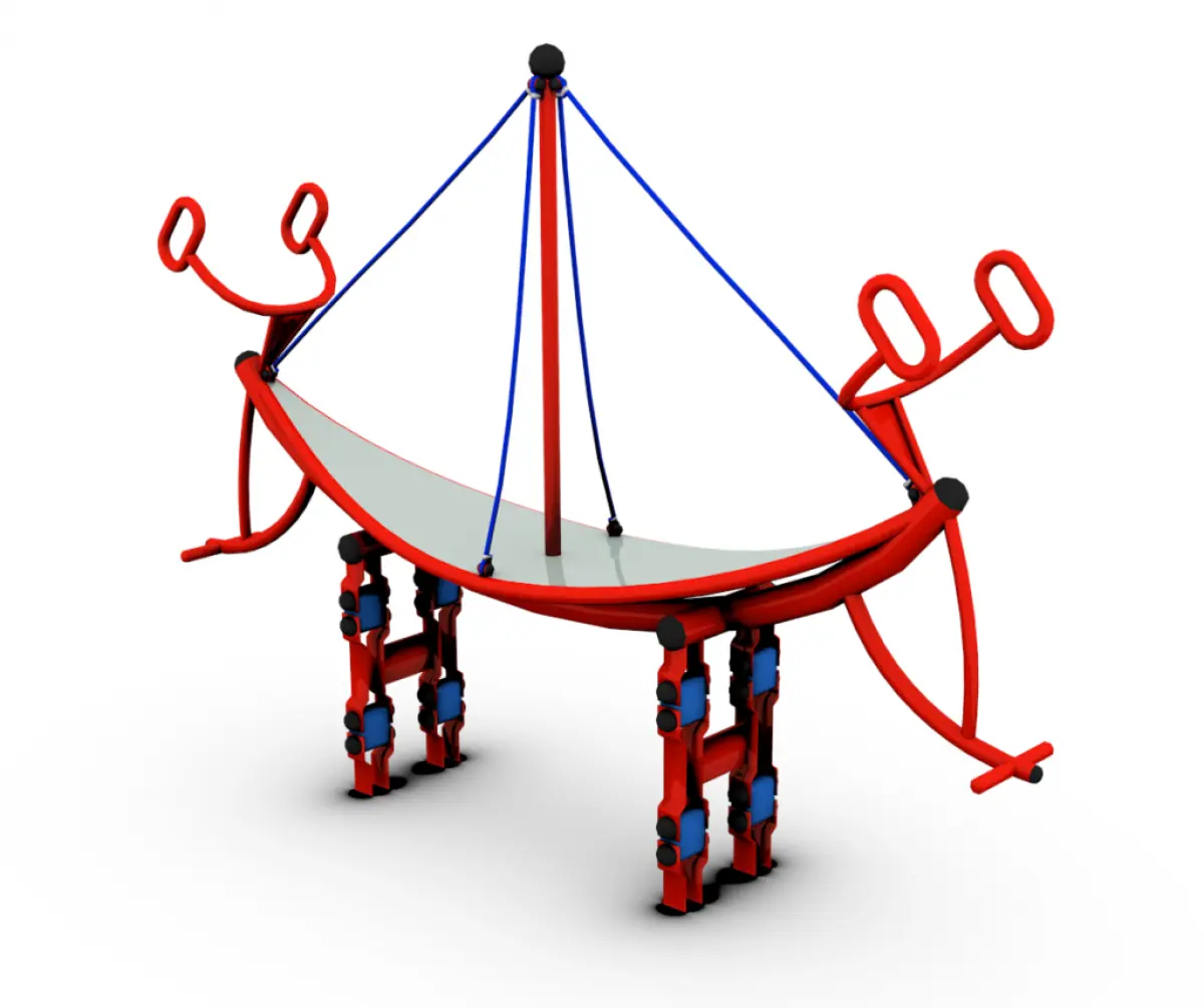 Rocket Springer - Space-Themed Rocking Play Unit