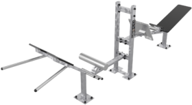 Station abdominaux et gainage extérieure inox