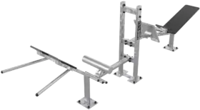 Station abdominaux et gainage extérieure inox