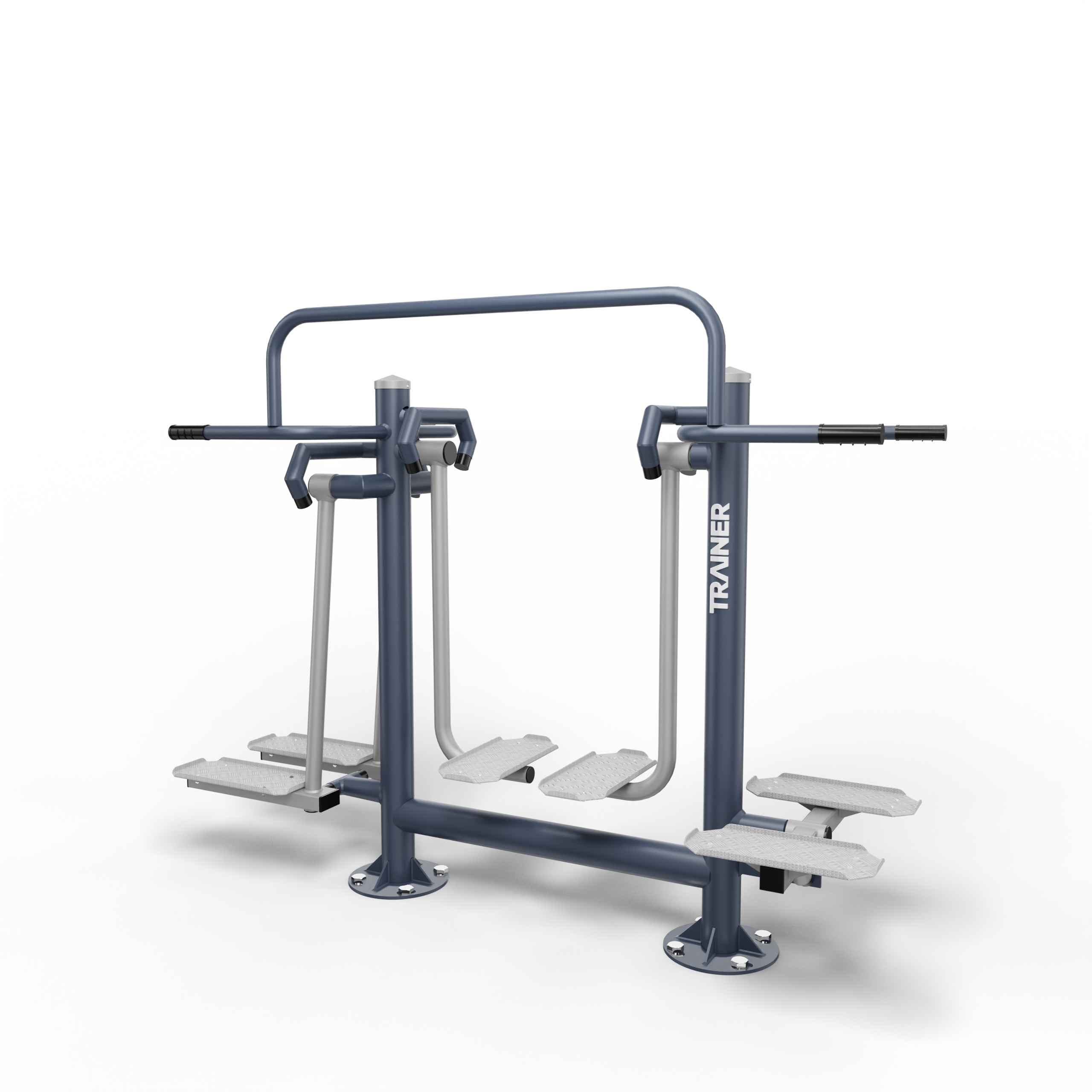 TRAINER Stepper Marcheur Nordique Adducteur - appareil de fitness exterieur