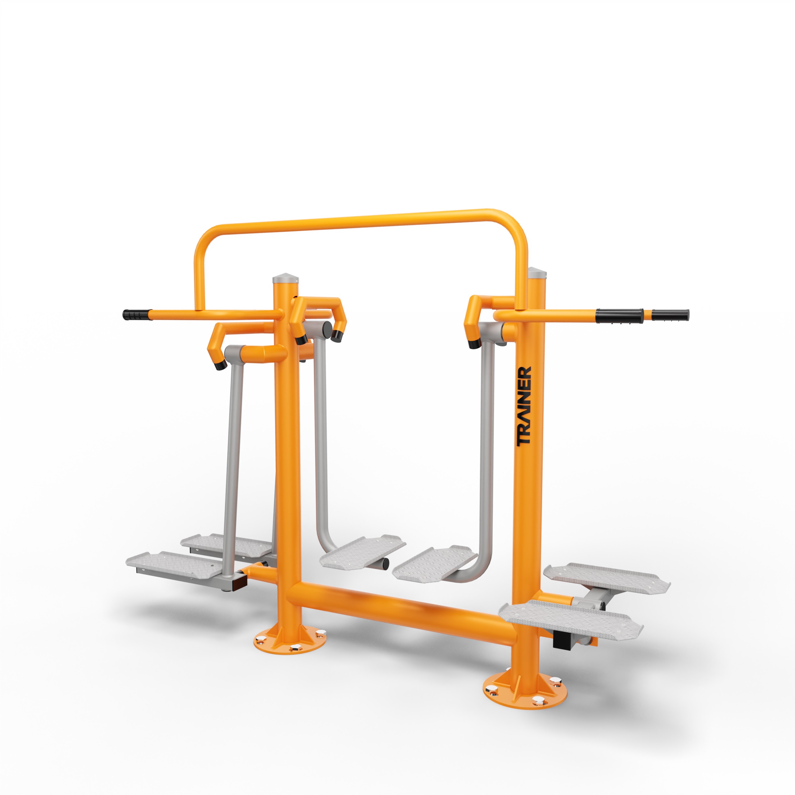 TRAINER Stepper Marcheur Nordique Adducteur - appareil de fitness exterieur