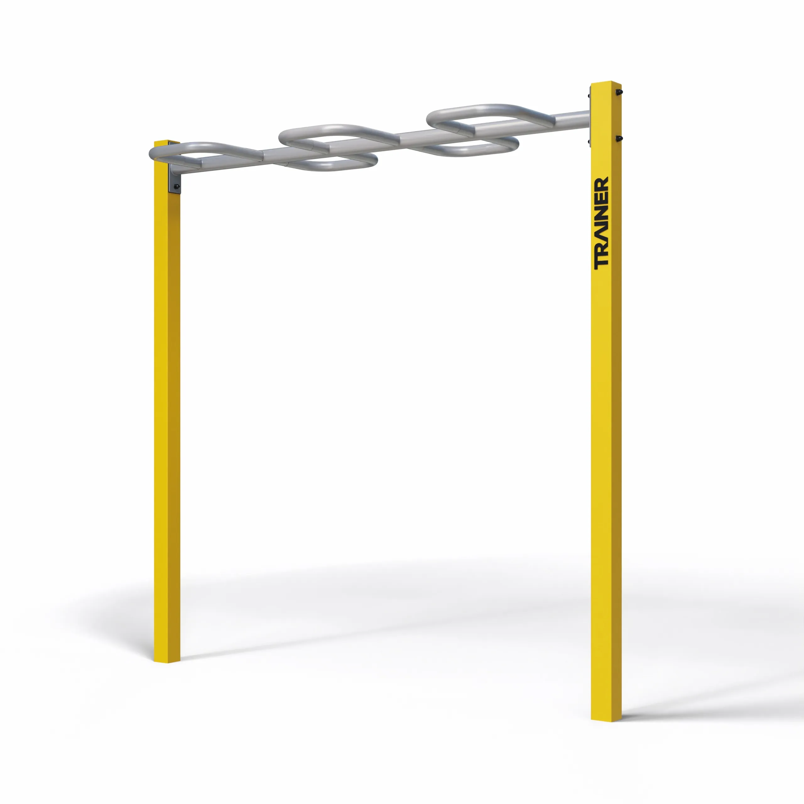 TRAINER Barre Horizontale avec Serpent - structure de street workout exterieure