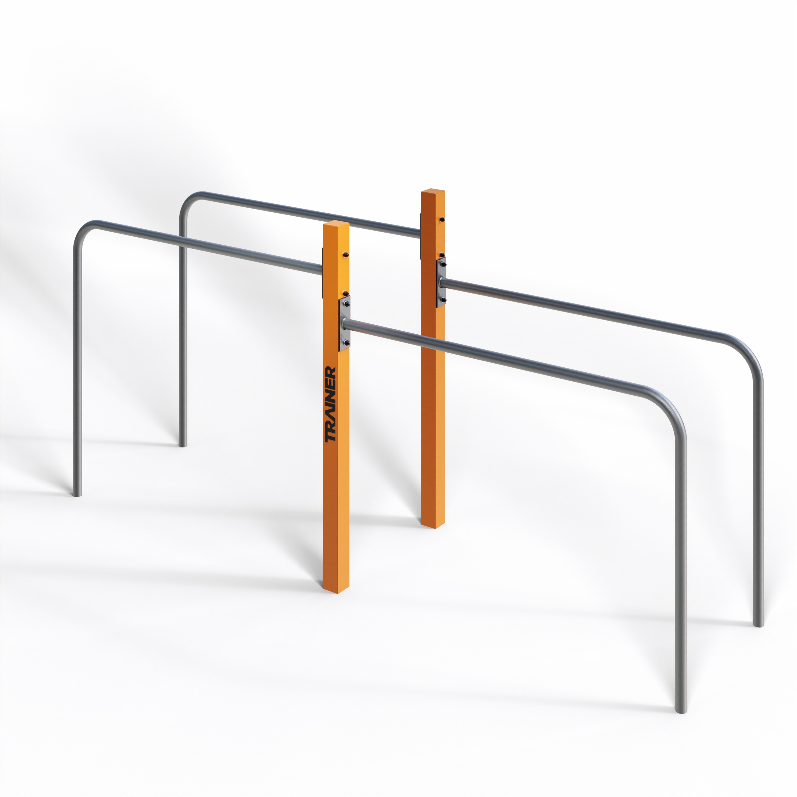 TRAINER Barres Paralleles Doubles - structure de street workout exterieure