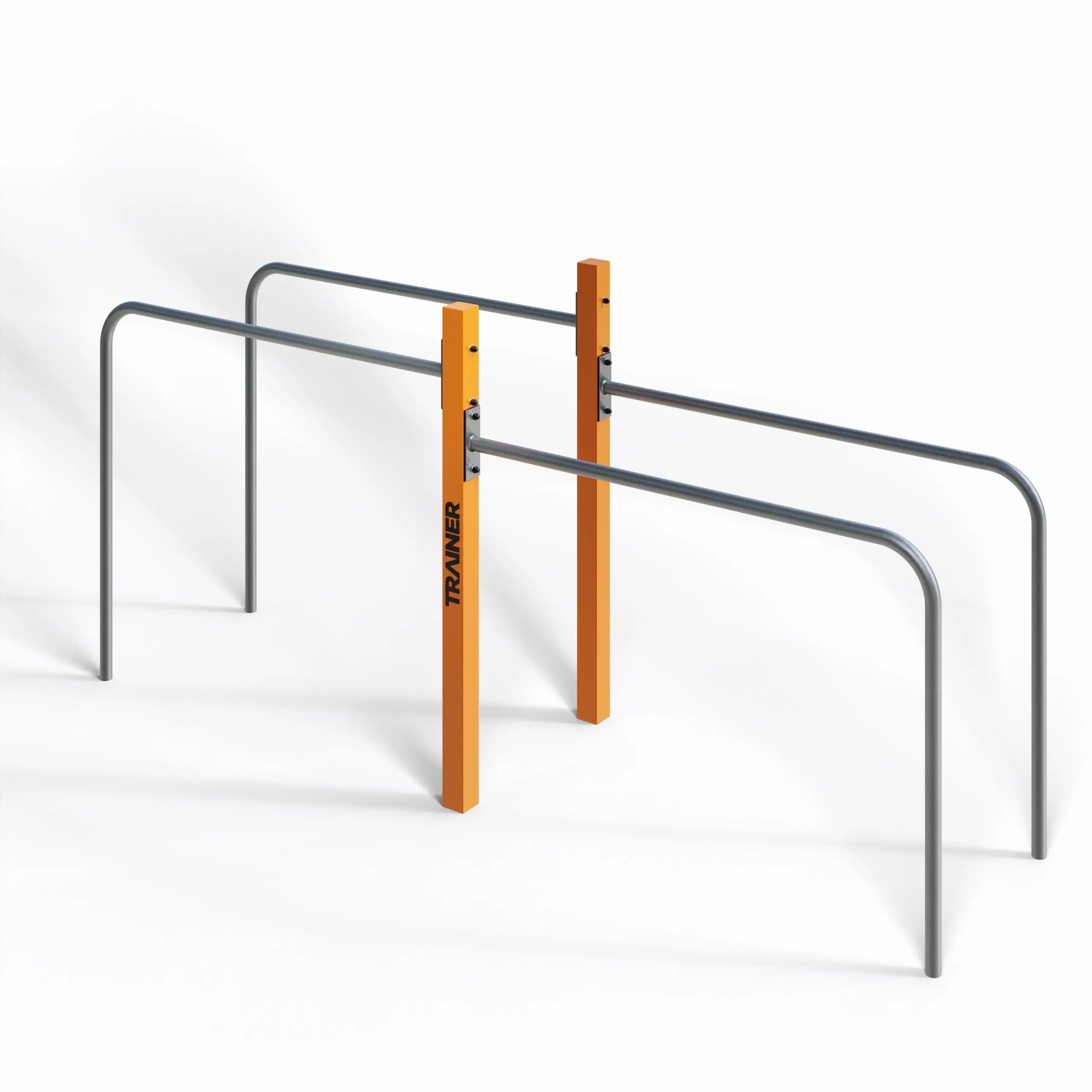 TRAINER Barres Parallèles Doubles - structure de street workout extérieure