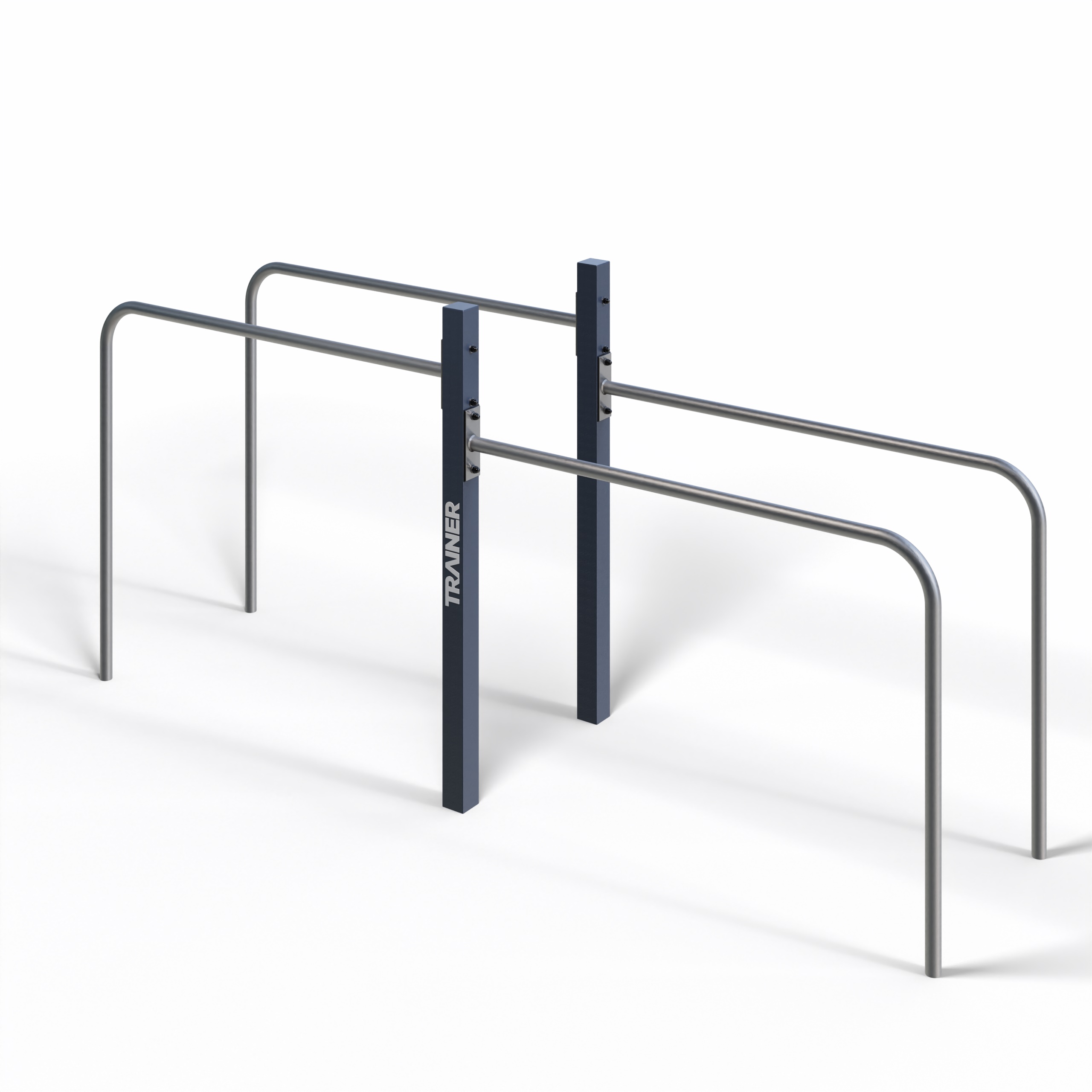 TRAINER Barres Paralleles Doubles - structure de street workout exterieure