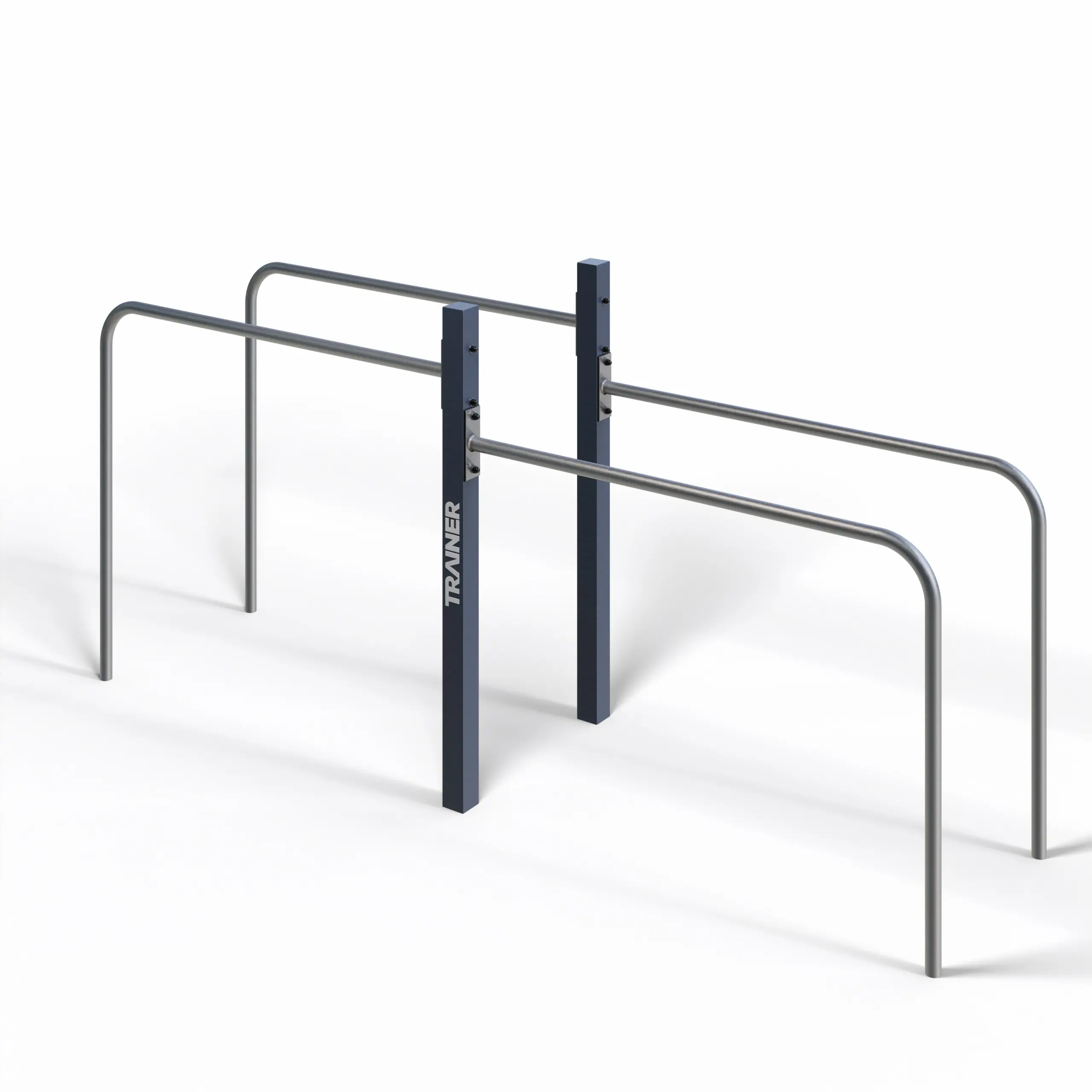 TRAINER Barres Parallèles Doubles - structure de street workout extérieure – vue 2