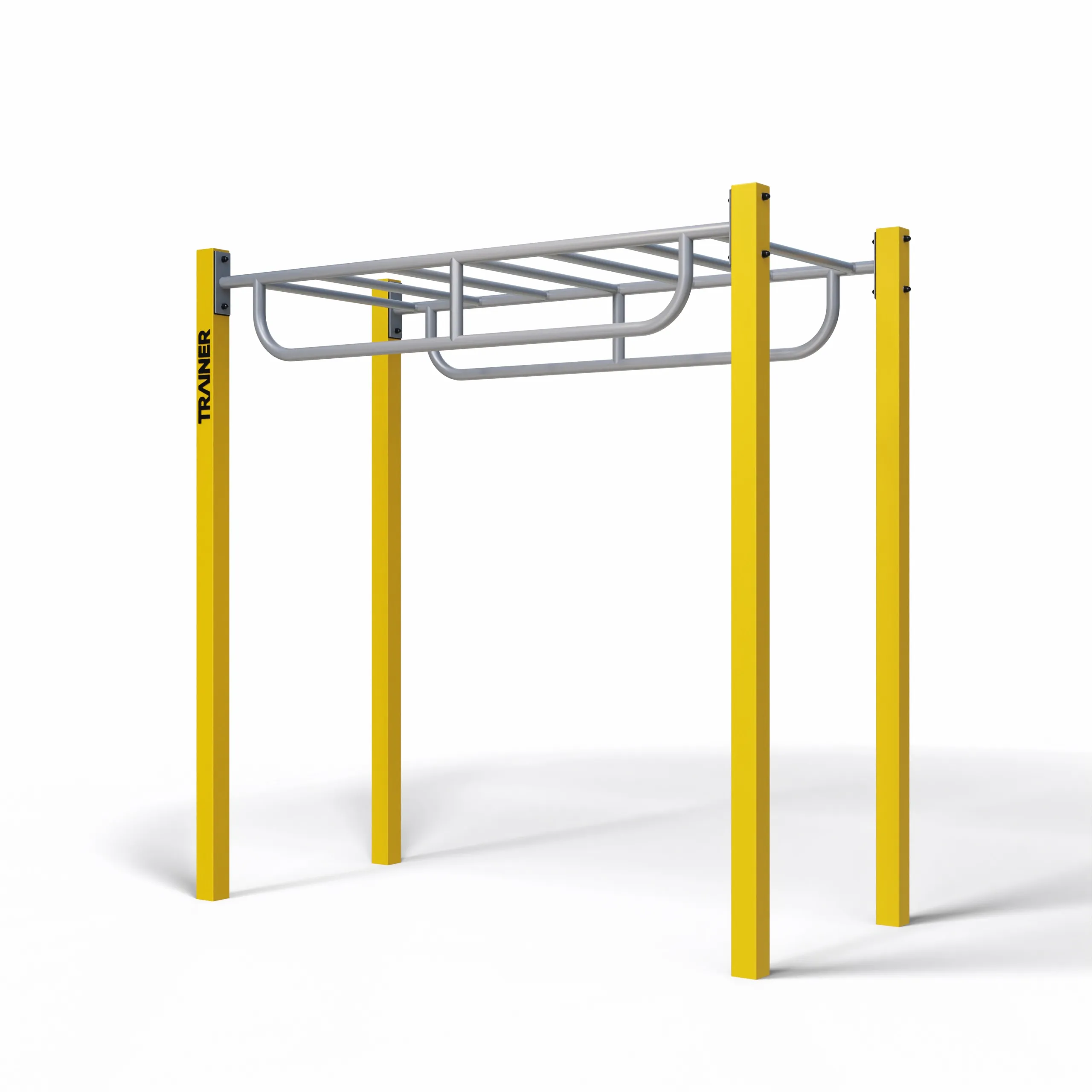 TRAINER Pont de Singe avec Poignees - structure de street workout exterieure