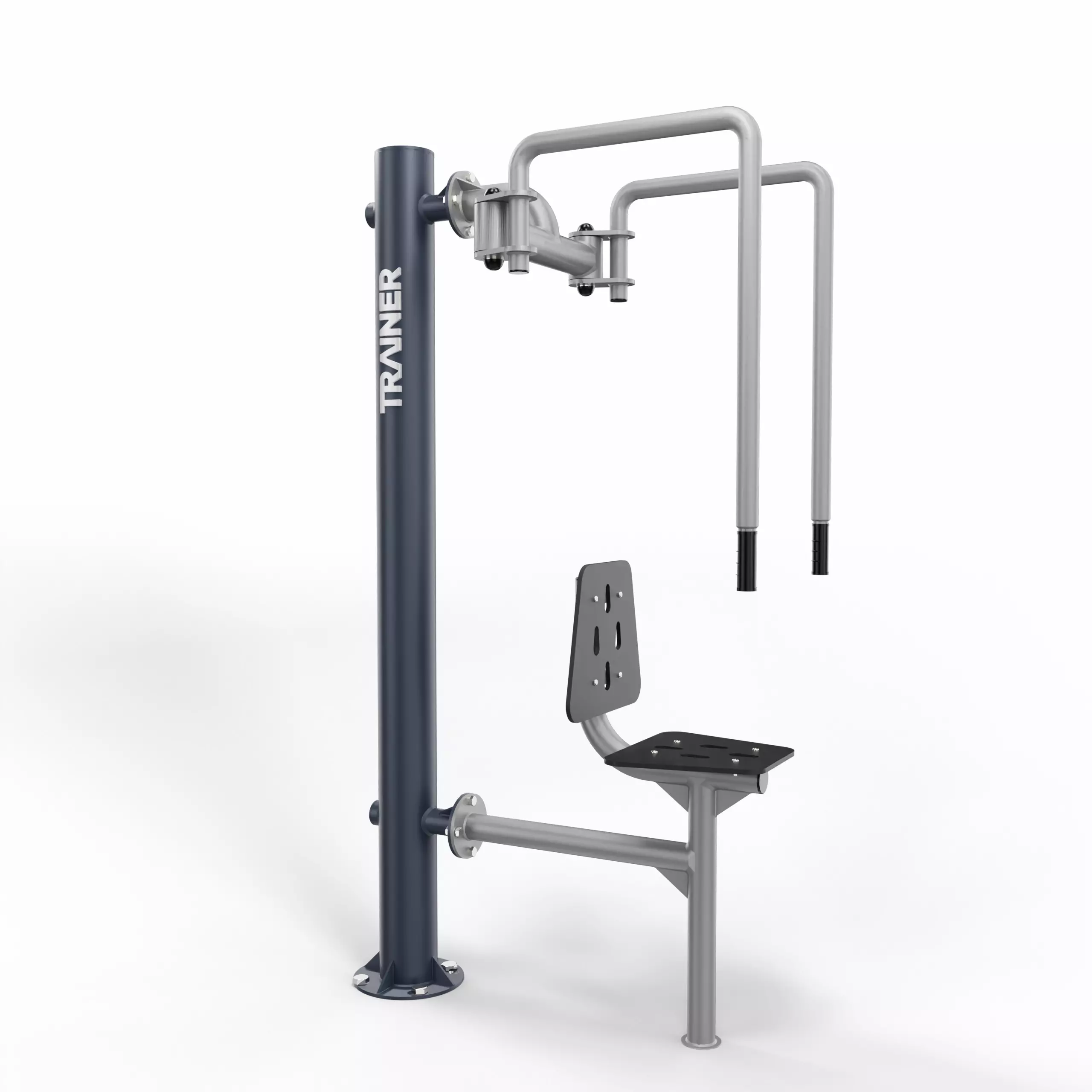 TRAINER Papillon Revers Steel4Fit - appareil de fitness exterieur