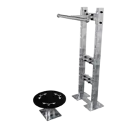 Twister rotatif extérieur inox