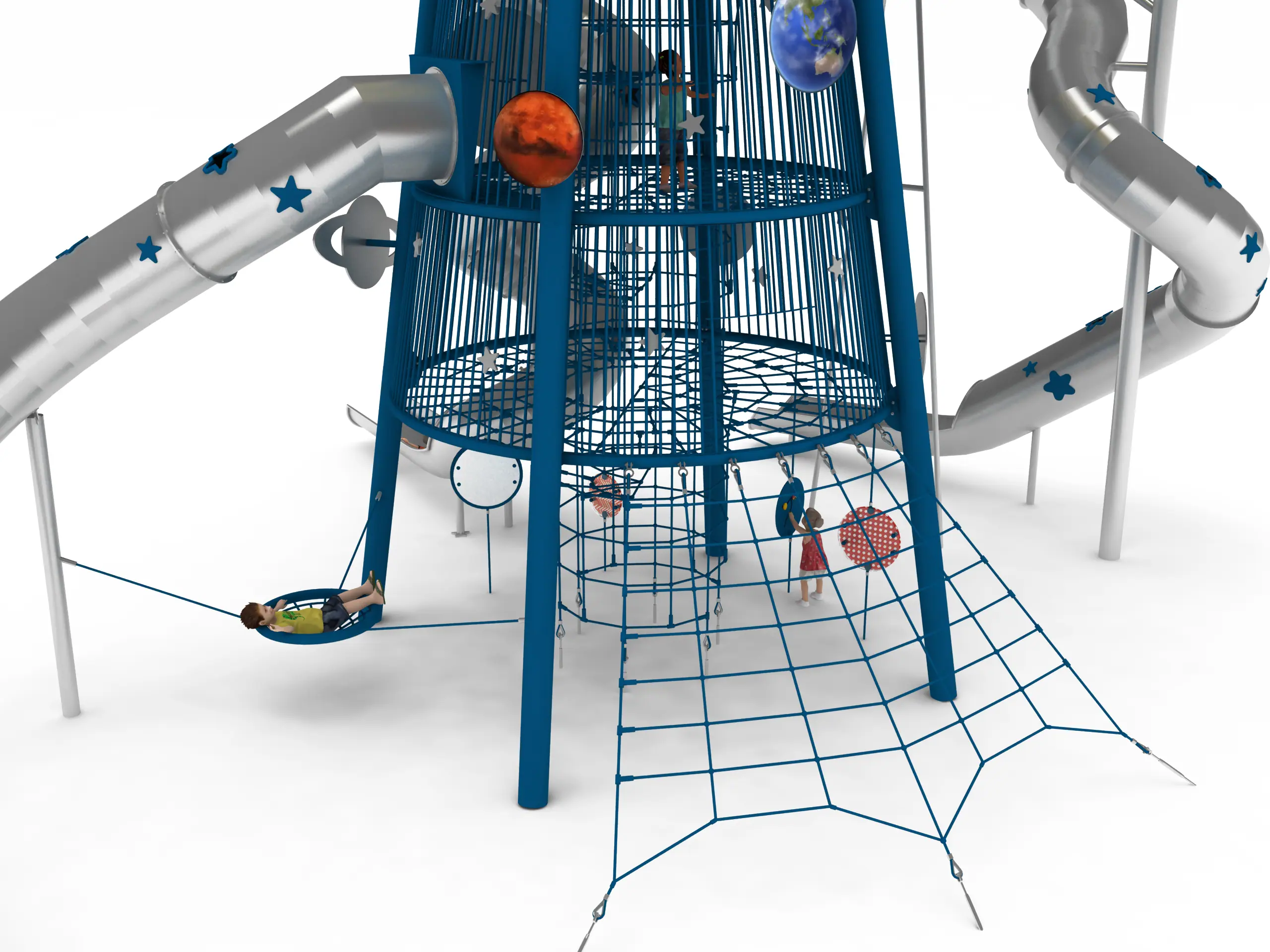 Solar System - Themed Rope Observation Tower